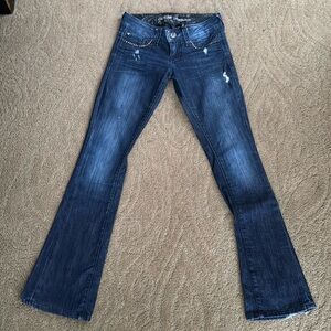 Guess Premium Daredevil bootcut Stretch Jeans Vintage/2000s Sz 24